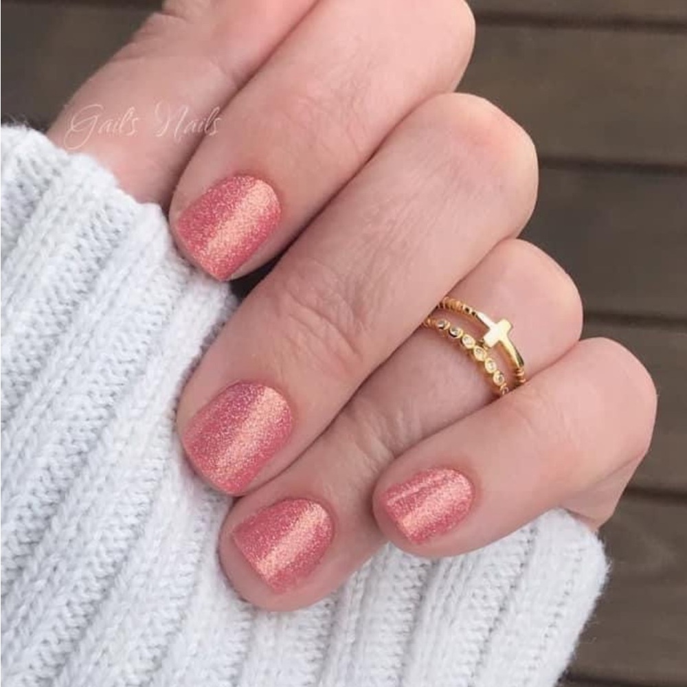 *Retired* Color Street: Cape Coral | Peach Orange Glitter Summer Spring Beach - Picture 2 of 16